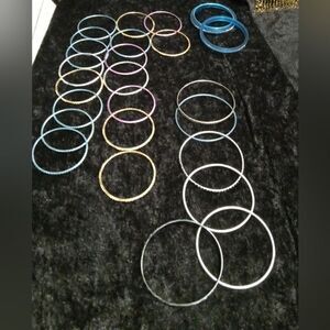  Lot Of Assorted Child Or Doll Sized Bangles